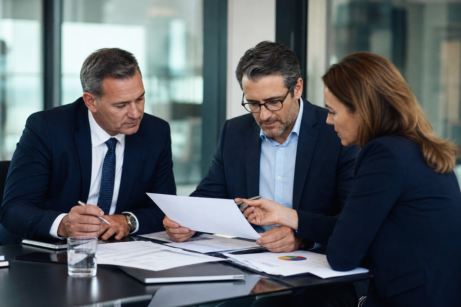 Tax structuring review with finance leadership