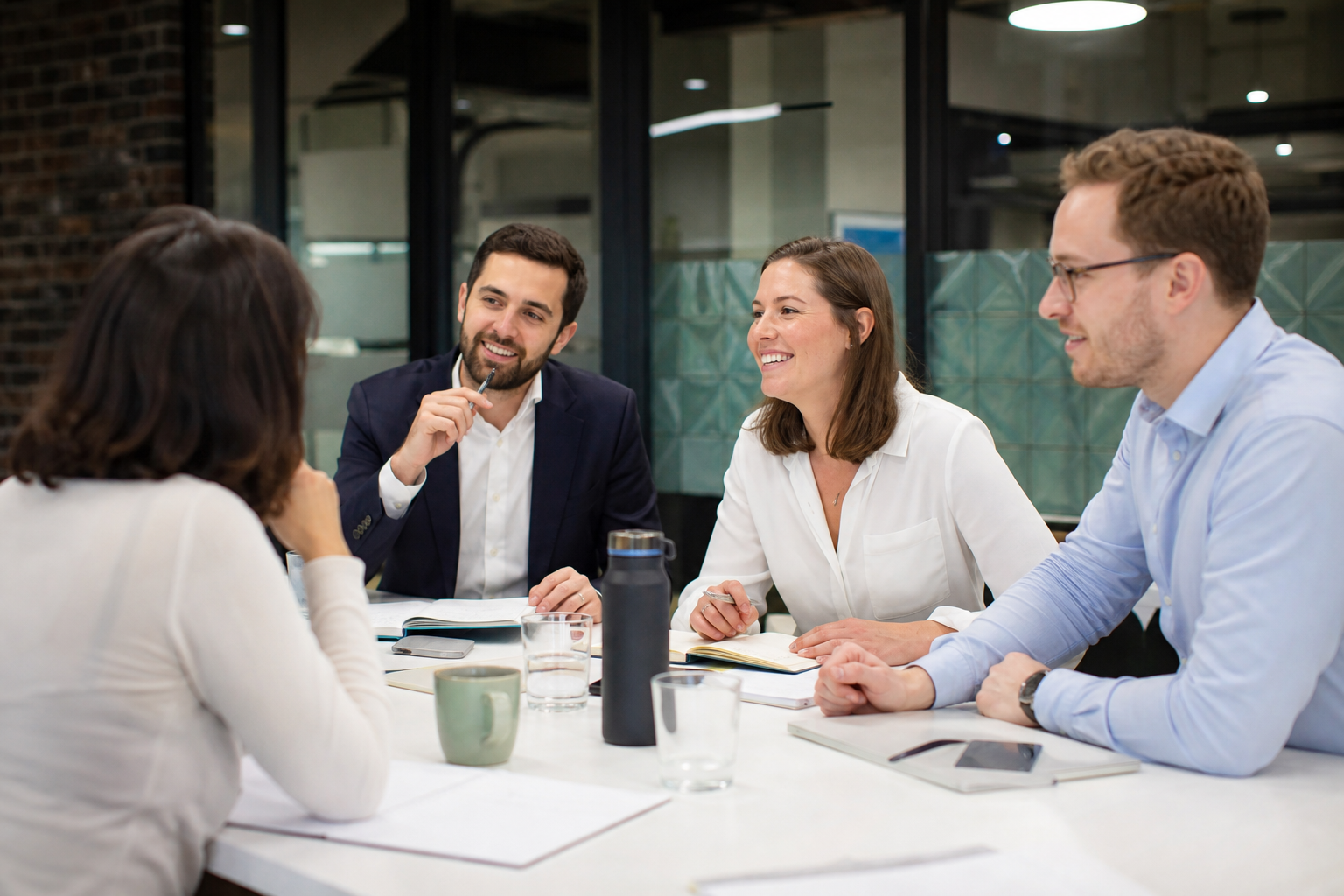 Partner-led scoping session at our Brighton office