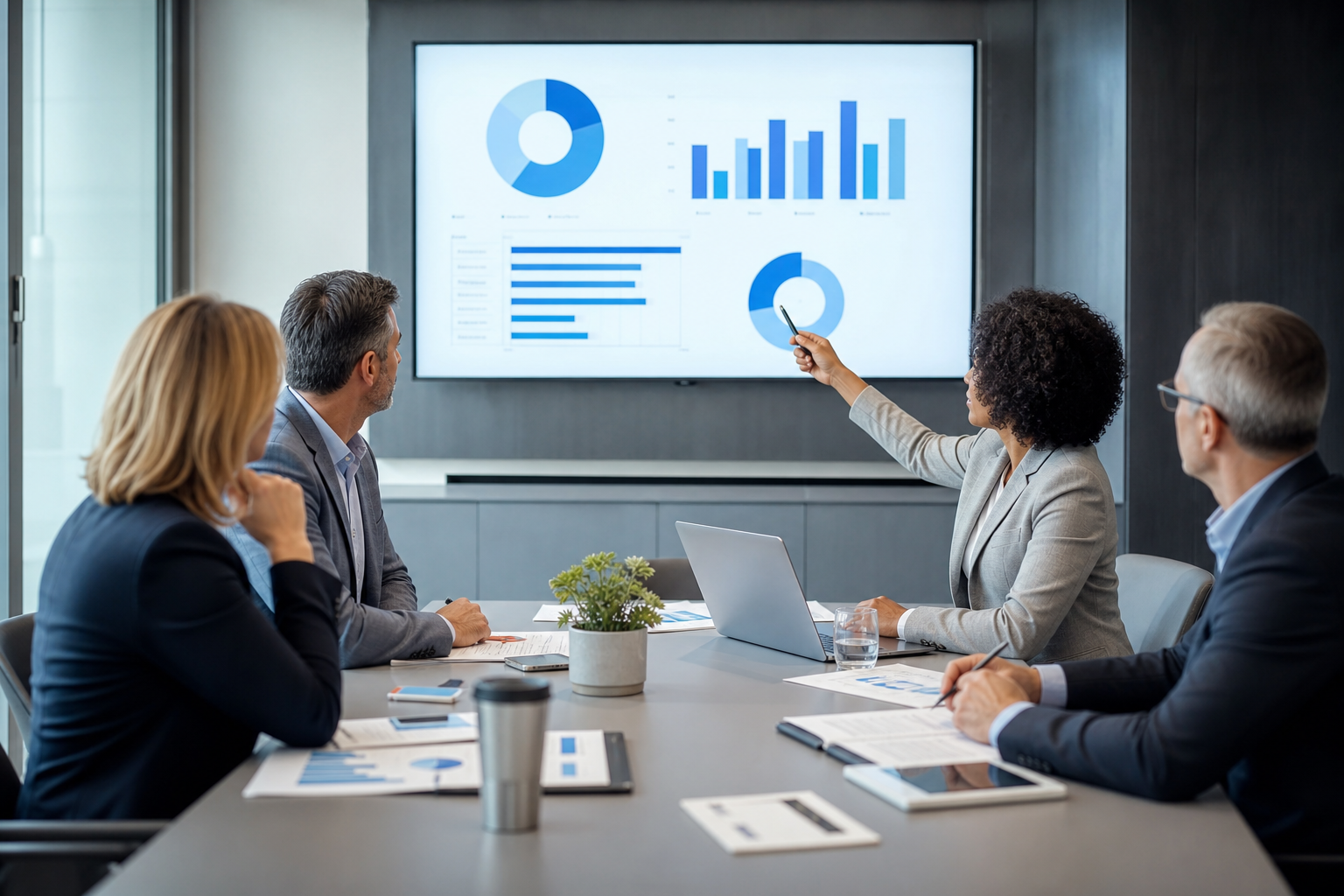 Talent diagnostic session with executives